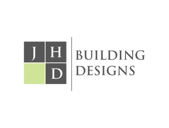 JHD Building Designs  logo design by rokenrol