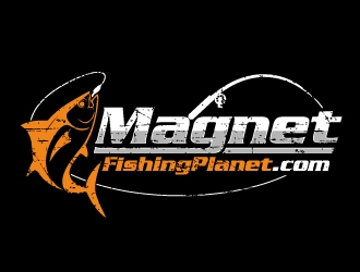 MagnetFishingPlanet.com logo design by abss