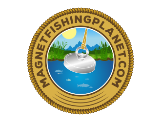MagnetFishingPlanet.com logo design by Cekot_Art