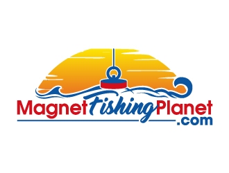 MagnetFishingPlanet.com logo design by JJlcool
