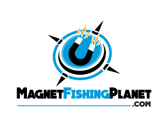 MagnetFishingPlanet.com logo design by ROSHTEIN
