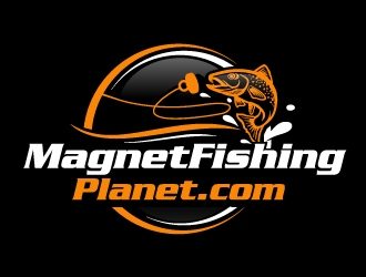 MagnetFishingPlanet.com logo design by ElonStark