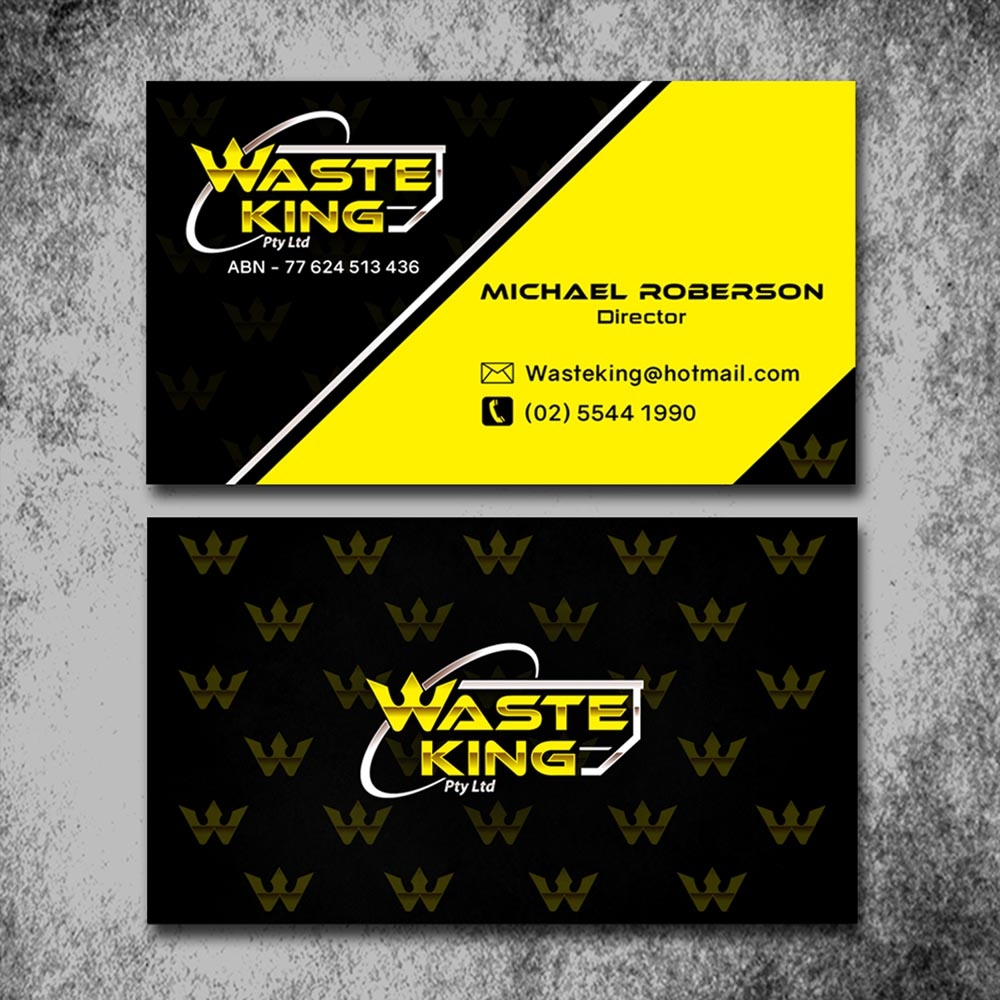 Waste King Pty Ltd logo design by arwin21