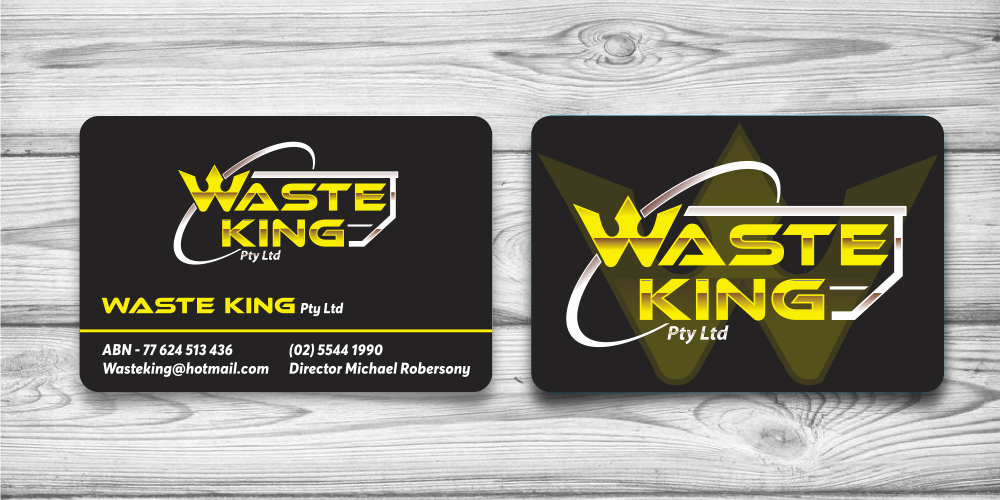 Waste King Pty Ltd logo design by done