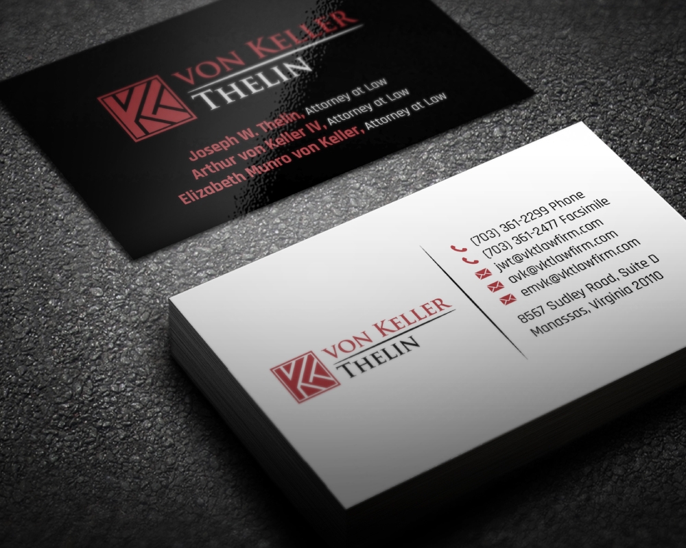 Von Keller Thelin logo design by Boomstudioz