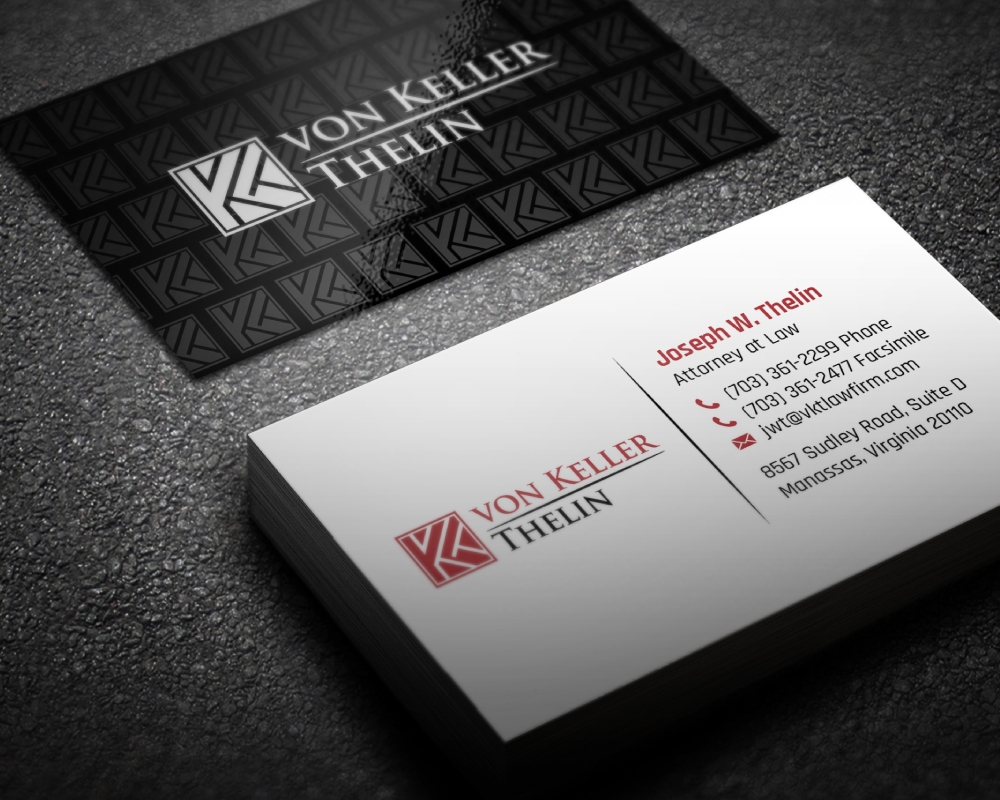 Von Keller Thelin logo design by Boomstudioz