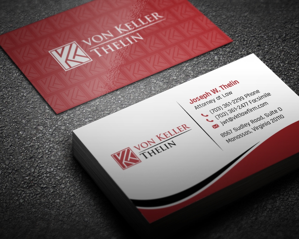 Von Keller Thelin logo design by Boomstudioz
