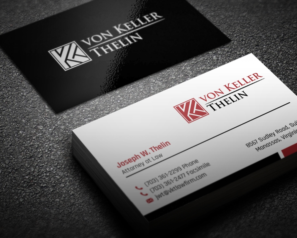 Von Keller Thelin logo design by Boomstudioz