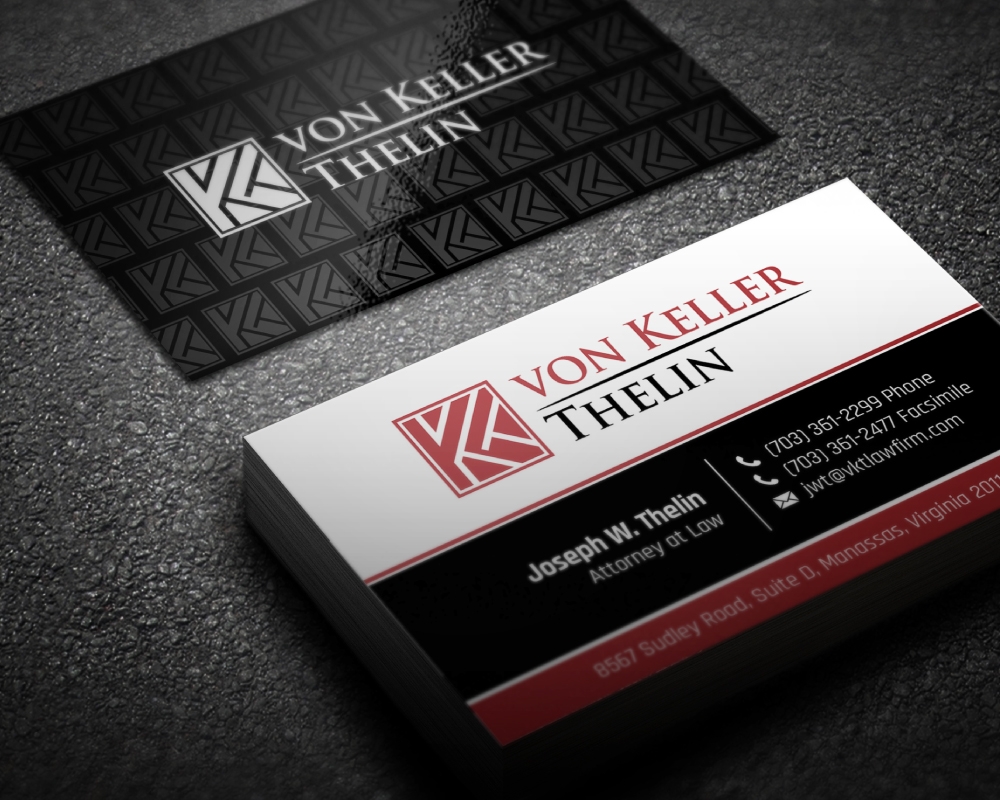 Von Keller Thelin logo design by Boomstudioz