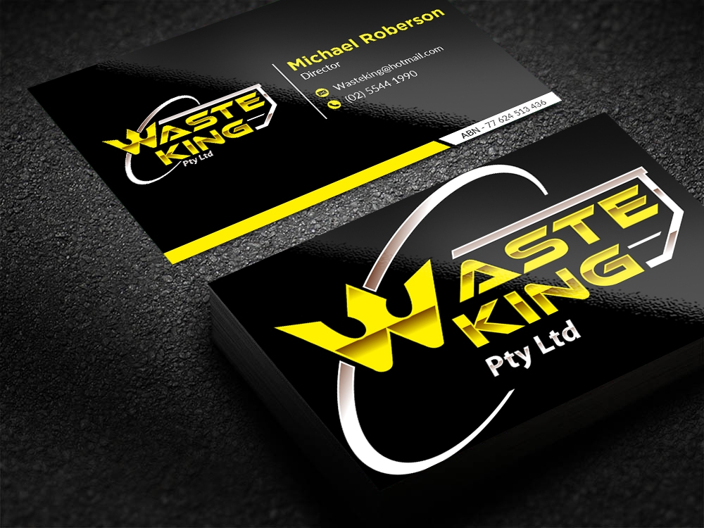 Waste King Pty Ltd logo design by mattlyn