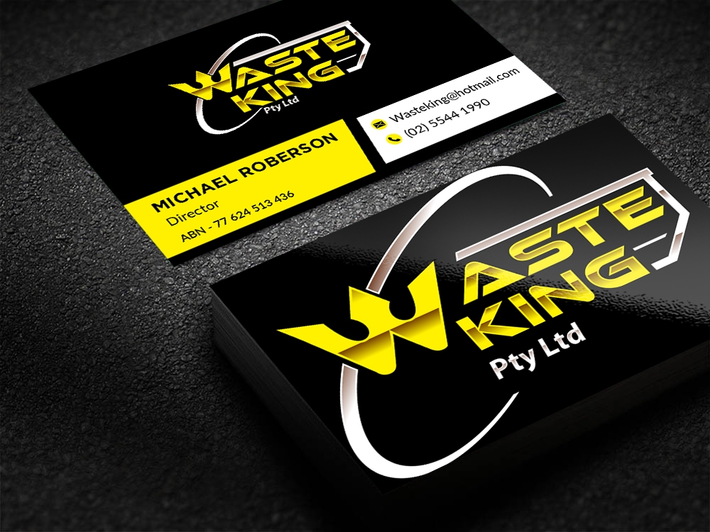 Waste King Pty Ltd logo design by mattlyn
