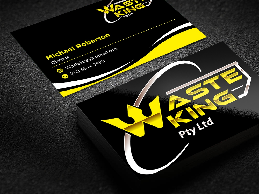 Waste King Pty Ltd logo design by mattlyn