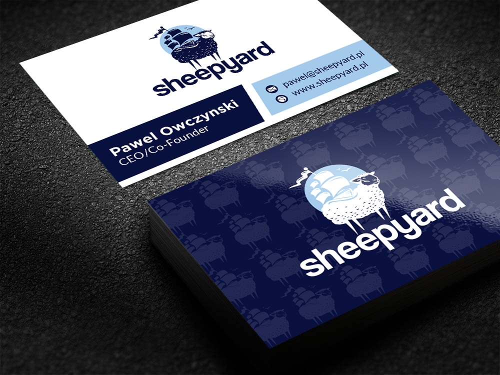 sheepyard logo design by mattlyn