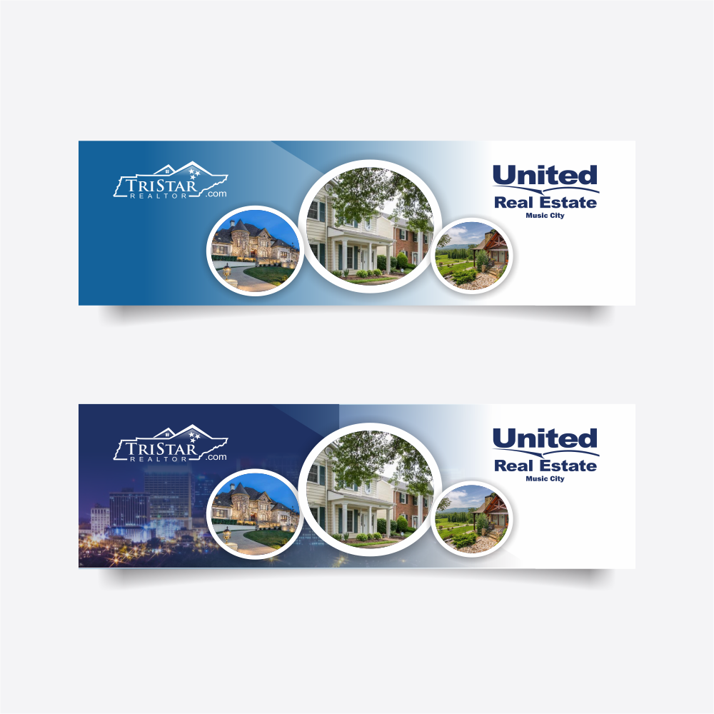 United Real Estate Music City logo design by up2date