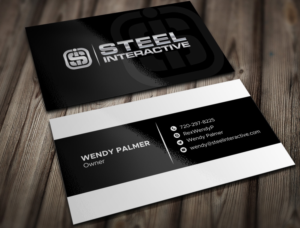 Steel Interactive Inc. logo design by Kindo
