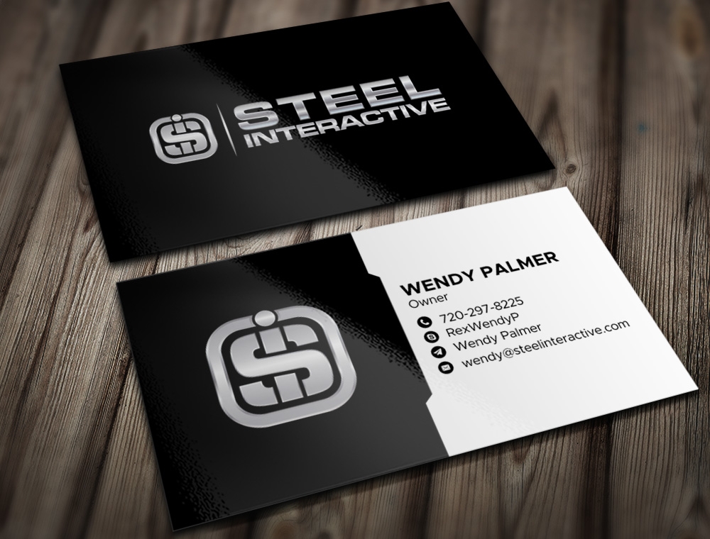 Steel Interactive Inc. logo design by Kindo