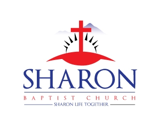 Sharon Baptist Church logo design by Upoops