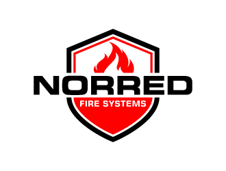Norred Fire Systems, LLC logo design by denfransko
