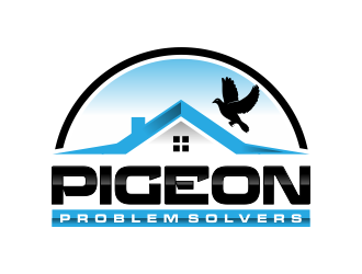 Pigeon Problem Solvers logo design by done