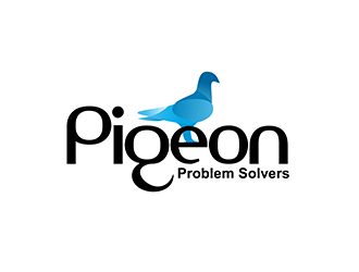Pigeon Problem Solvers logo design by enzidesign