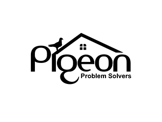 Pigeon Problem Solvers logo design by enzidesign