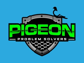 Pigeon Problem Solvers logo design by daywalker
