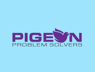 Pigeon Problem Solvers logo design by MarkindDesign