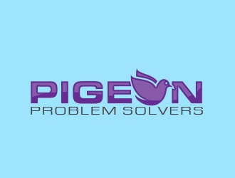Pigeon Problem Solvers logo design by MarkindDesign