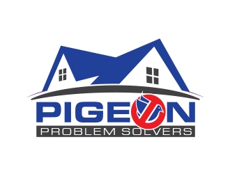 Pigeon Problem Solvers logo design by MarkindDesign