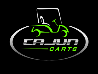 CAJUN CARTS logo design by Rossee