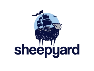 sheepyard logo design by dasigns