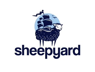 sheepyard logo design by dasigns