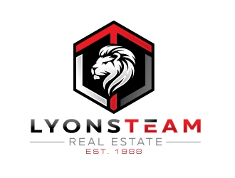 Lyons Team Real Estate logo design by REDCROW