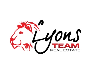 Lyons Team Real Estate logo design by REDCROW
