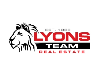 Lyons Team Real Estate logo design by REDCROW
