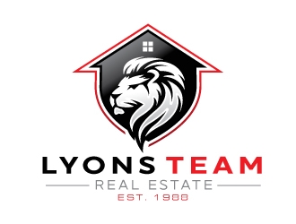 Lyons Team Real Estate logo design by REDCROW