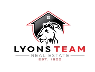 Lyons Team Real Estate logo design by REDCROW