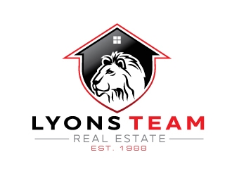 Lyons Team Real Estate logo design by REDCROW