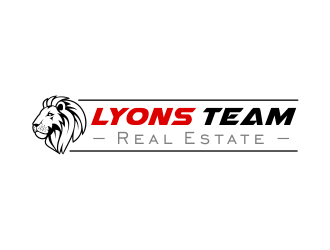 Lyons Team Real Estate logo design by nandoxraf