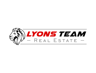 Lyons Team Real Estate logo design by nandoxraf