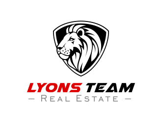 Lyons Team Real Estate logo design by nandoxraf