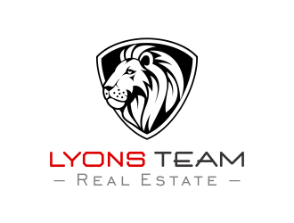 Lyons Team Real Estate logo design by nandoxraf