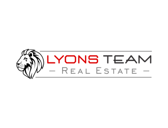 Lyons Team Real Estate logo design by nandoxraf