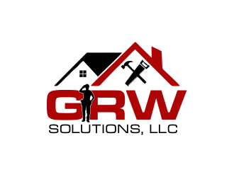 GRW Solutions, LLC logo design by ROSHTEIN