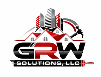 GRW Solutions, LLC logo design by agus