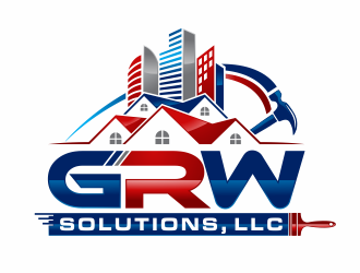 GRW Solutions, LLC logo design by agus
