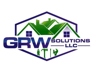 GRW Solutions, LLC logo design by Suvendu