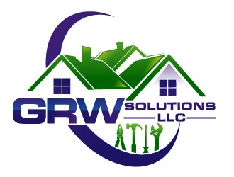 GRW Solutions, LLC logo design by Suvendu