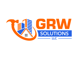 GRW Solutions, LLC logo design by ingepro