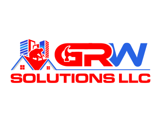 GRW Solutions, LLC logo design by ingepro